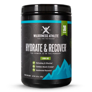 Wilderness Athlete - Hydrate & Recover | Liquid Hydration Powder Electrolyte Drink Mix - Recover Faster with Bcaas - Hydrate Powder with 1000mg of Vi
