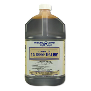 stearns packaging corporation st0201-db-tl31 Gallon, 1% Controlled Iodine Teat Dip