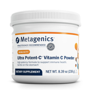 Metagenics Ultra Potent?C Vitamin C Powder - Immune Support Supplements* - Gentle on Stomach - with Bioflavonoids, L?Glutathione & L?Lysine - Non?GMO