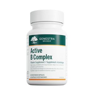 Genestra Brands Active B Complex | Complete B Vitamin Complex Supplement | 60 Capsules