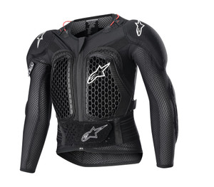 Alpinestars Bionic Action V2 Protection Jacket, Lightweight Off-Road Body Armor, CE-Certified, L, Black