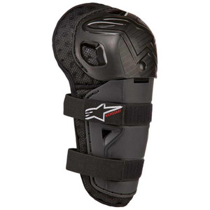 Alpinestars Bionic Action Kickstart Knee Guard, One Size, Black/Red