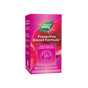 Nature's Way Protective Breast Formula, Supports Balanced Estrogen Metabolism*, Supports Premenstrual Breast Comfort*, with BR-DIM, Turmeric Extract,