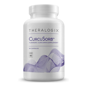 Theralogix CurcuSorb Turmeric Curcumin Supplement - 90-Day Supply - High-Absorption Turmeric Curcumin - Supports Brain, Heart, Immune & Joint Health