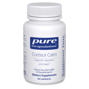 Pure Encapsulations Cortisol Calm - Supports Cortisol Health & Relaxation - Contains Ashwagandha & L-Theanine - Restful Sleep - 60 Capsules