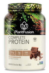 PlantFusion Complete Vegan Protein Powder - Plant Based With BCAAs, Digestive Enzymes and Pea Protein - Keto, Gluten Free, Soy Free, Non-Dairy, No Su