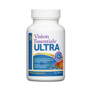 Dr. Whitaker's Vision Essentials Ultra with Lutein | Comprehensive Support with Just One Daily Pill for Macula & Retina Health, Eye Strain, Ocular Pr