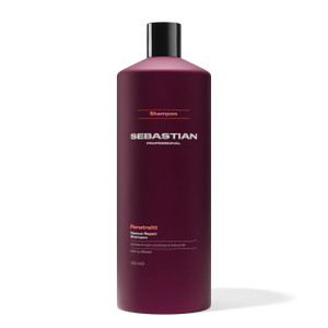 Sebastian Professional Penetraitt Shampoo | Strengthening & Repair | For Damaged & Colored Hair | 33.8 fl oz