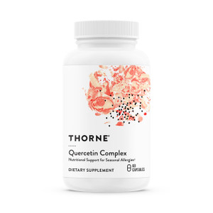 THORNE - Quercetin Complex (Formerly Quercenase) - Nutritional Support for Seasonal Allergies* - 60 Capsules - 60 Servings