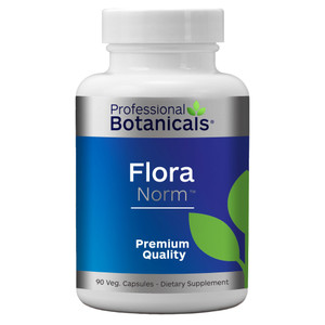 Professional Botanicals Flora Norm - 12-Strain Potent Vegan Probiotic Mix (10 Billion CFU/gm.) Supports Digestive and Immune Health 90 Vegetarian Cap