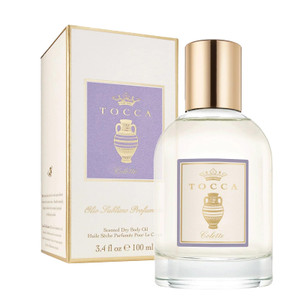 Tocca Colette Scented Dry Body Oil, 3.4 Fl Oz - Olio Sublime Profumato Body Fragrance, Warm Floral, Bergamot, Sandalwood, Pink Peppercorn
