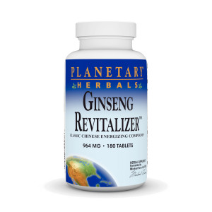 Planetary Herbals Ginseng Revitalizer, 964 mg, Tablets, 180 Tablets