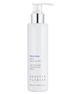 Kerstin Florian Rehydrating Neroli Cleansing Milk | Gentle Makeup Remover and Face Wash for Normal to Sensitive Skin (6.8 fl oz)