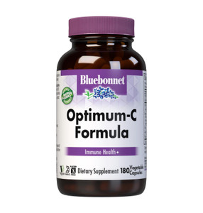 BlueBonnet Optimum C Formula Vegetable Capsules, 180 Count