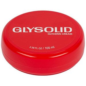 12 Glysolid Glycerin Cream for Skin Jar 3.38 Oz