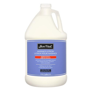 Bon Vital' Original Massage Lotion for a Versatile Massage Foundation to Relax Sore Muscles & Repair Dry Skin, Lightweight, Non-Greasy Formula to Moi