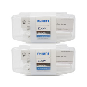 Day White ACP 14% Hydrogen Peroxide (Replaces 38% Carbamide Peroxide) 6-Pack Professional Tooth Whitening Gel + 1 Pack Sensitivity Relief Gel - DayWh