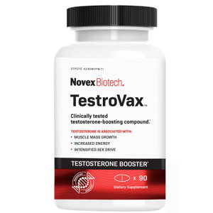 Novex Biotech Testrovax, Best Testosterone Booster for Men - T Booster - Fenugreek & Ashwagandha - Increase Testosterone levels in 12 days*, 30-Day S