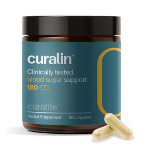Curalin Blood Sugar Complex Supplement: 1 Million Bottles Sold - Backed by Trials, Support Sugar and Metabolism - Expert-Formulated with Cinnamon, Bi