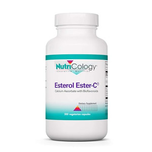 Nutricology Esterol Ester-C - Vitamin C 1350mg Supplement, Immune Support, Calcium Ascorbate with Bioflavonoids, Ascorbic Acid, Rutin, Quercetin, Veg
