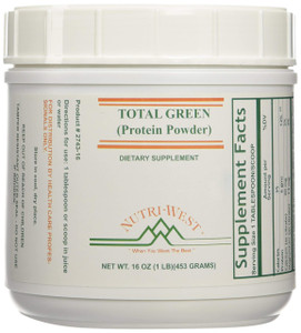 Nutri-West - Total Green Protein Powder - 16oz