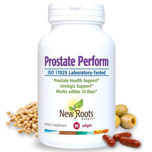NEW ROOTS HERBAL Prostate Supplement with Super Blend of 16 Powerful Herbals: Saw Palmetto, Plant Sterols, Rye Flower, Borage Oil, Cranberry, Olive O
