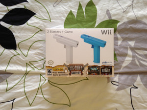 Wii Controller 2 Blasters and Big Town Shoot Out (PDP)