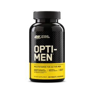 Optimum Nutrition Opti-Men Daily Multivitamin for Men, Immune Support Supplement with Amino Acids, 80 Day Supply, 240 Count, (Packaging May Vary)