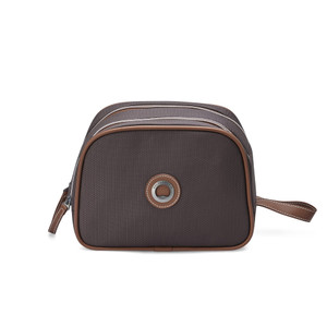 DELSEY PARIS Chatelet 2.0 Toiletry and Makeup Travel Bag, Chocolate Brown