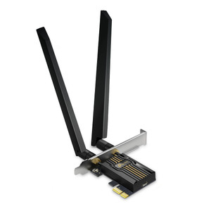 TP-Link WiFi 7 BE9300 PCIe WiFi Card Archer TBE552E| Tri-Band Network Card for Desktop PC| Bluetooth 5.4 | High-Gain Antenna | MLO, WPA3| Supports AM
