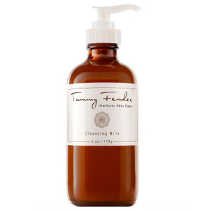 TAMMY FENDER - Cleansing Milk Natural Facial Cleanser | Natural, Organic, Cruelty Free, Non-Toxic Skincare | Lightweight, Gentle, & Rejuvenating Make
