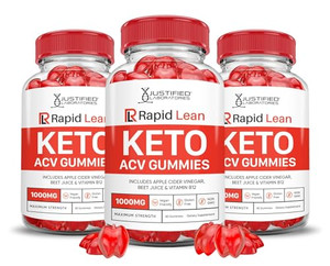 Justified Laboratories (3 Pack Rapid Lean Keto ACV Advanced Formula 1000MG Keto Gummies Apple Cider Vinegar Formulated with Pomegranate Beet Juice Po
