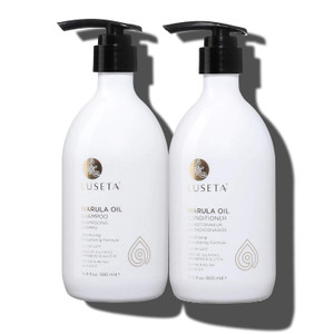 Luseta Rose Oil Shampoo and Conditioner Set for Fine and Dry Hair, 2x33.8oz