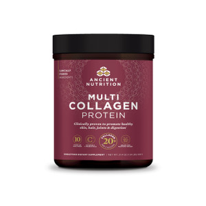 Ancient Nutrition Collagen Peptides Powder, Multi Collagen Protein, Women & Men, Vitamin C, Probiotics, Hydrolyzed Collagen, Supports Skin, Joints, G