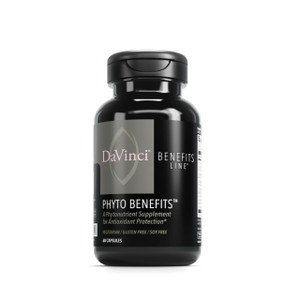 DAVINCI Labs Phyto Benefits - Supports Heart, Brain & Immune Health, GLP-1 Production & More with Curcumin, Quercetin, Green Tea & More* - Vegetarian