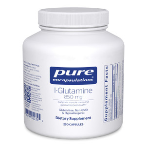 Pure Encapsulations L-Glutamine 850 mg | Supplement for Immune and Digestive Support, Gut Health and Lining Repair, Metabolism Boost, and Muscle Supp
