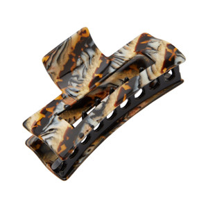 France Luxe Large Cutout Rectangle Claw Clip - Lasco