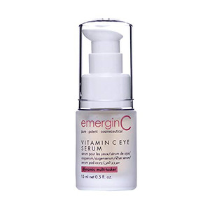 emerginC Vitamin C Eye Serum 12% - Gentle Eye Serum with Chamomile + Grape Seed Extract to Target the Appearance of Fine Lines, Puffiness + Pigmentat