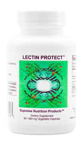 Supreme Nutrition Lectin Protect, 90 Pure Herbal Combination Vegetarian Capsules | 2 Pack