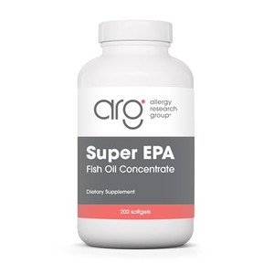 Allergy Research Group Super EPA - Omega 3 Supplement, Fish Oil Concentrate, EPA, DHA, Omega 3 Fatty Acids, Sustainably-Sourced Anchovies, Softgels -