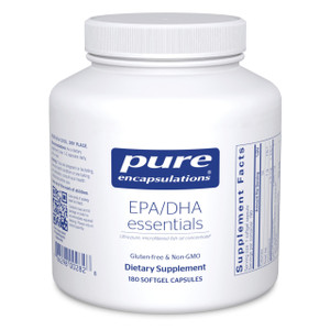 Pure Encapsulations EPA/DHA Essentials - Fish Oil Concentrate Supplement to Support Cardiovascular Health - Premium EPA & DHA Supplement with Omega 3