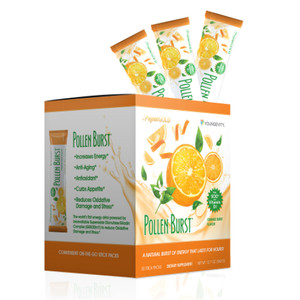 Youngevity ProJoba Pollen Burst - Clean Natural Energy Supplement w/Green Tea, Pollen Extract, GliSODin® - Increase Focus, Brain Boost, Endurance, M