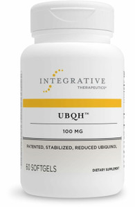 Integrative Therapeutics UBQH (100 mg) - Cellular Energy Support Supplement* - Dairy-Free - 60 Softgels (60 Servings)