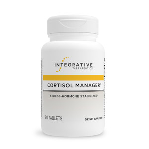 Integrative Therapeutics Cortisol Manager - Balance Cortisol & Support Relaxation for Restful Sleep* - Includes Ashwagandha & L-Theanine for Confiden