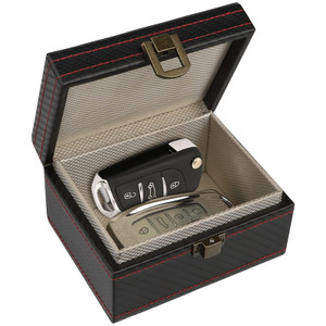 Diyife Faraday Box, RFID Box for Car Keys, Faraday Key Fob Protector Cage, Anti-Theft Key Fob Car Key Signal Blocking Shielding Box Gift For Men, 4.6