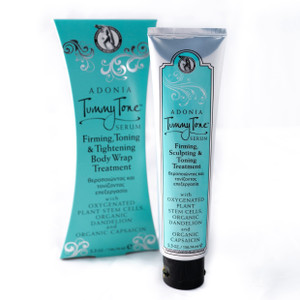 Adonia Organic TummyTone  Firming Body Serum for Belly & Waist  Reduces Stretch Marks, Tightens Sagging Skin & Smooths Love Handles