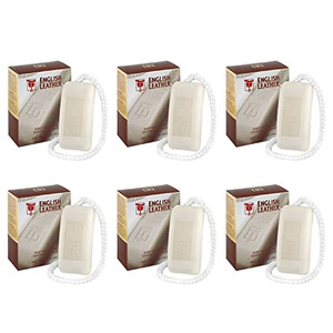 Dana English Leather Soap On A Rope for Men (6 Pack)