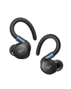 Soundcore Sport X20 by Anker, True-Wireless Workout Earbuds, Rotatable and Extendable Ear Hooks, Noise Cancelling, Deep Bass, IP68 Waterproof, Sweatp