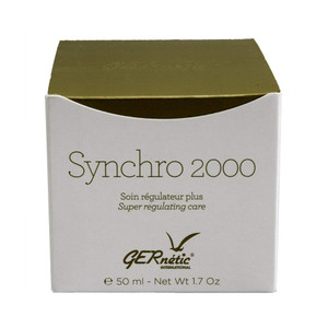 Gernetic Synchro 2000 Super Regulating Face Cream for Women Men, Moisturizer for Oily Combination Skin with Beeswax Calendula, 50ml/ 1.7 fl oz