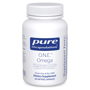 Pure Encapsulations O.N.E. Omega - Fish Oil Supplement for Heart Health, Joints, Skin, Eyes, and Cognition* - Fish Oil Concentrate with EPA and DHA -